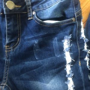 VIP perfect stretchy skinny jeans size 3/4